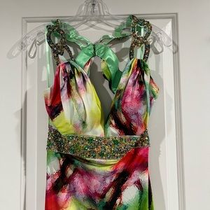 Full length prom dress